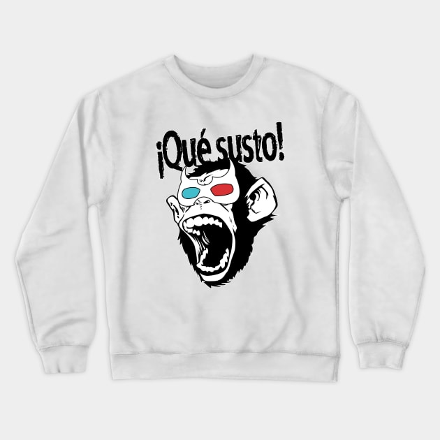 ¡Qué susto! Crewneck Sweatshirt by RK58